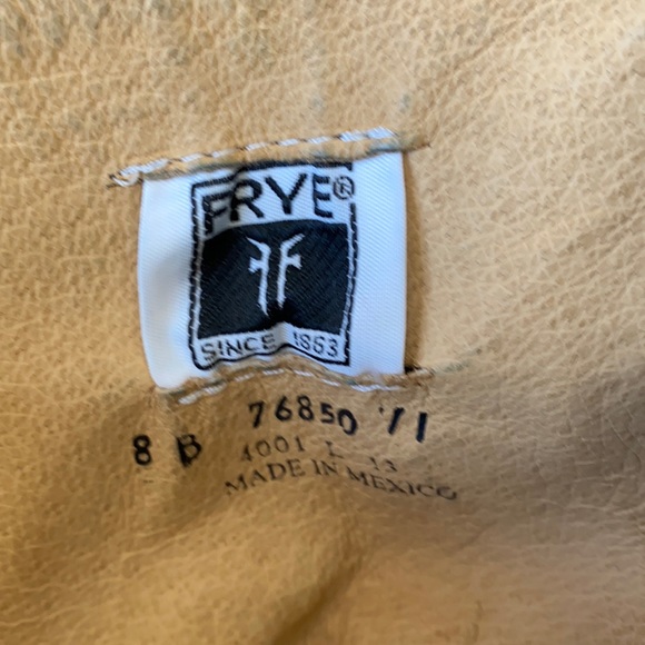 Frye tall black boots, size 8 - Picture 3 of 11